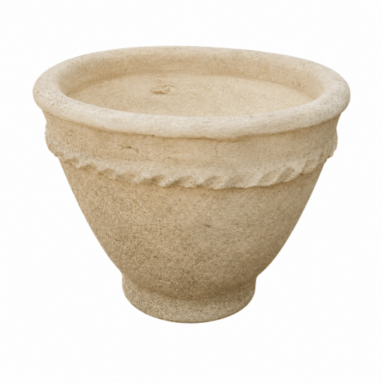 Vaso Zagorà in terracotta H 30 cm D 40 cm