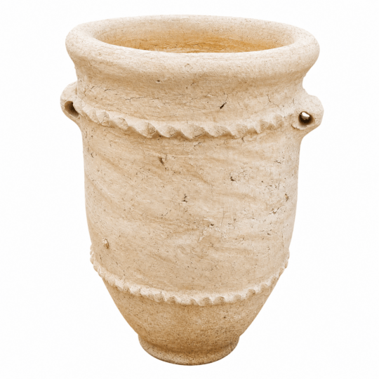 Vaso Zagorà in terracotta H 60 cm D 35 cm