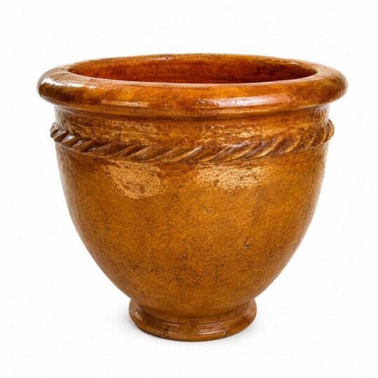 vaso in terracotta smaltata H 50 cm Diametro 55 cm
